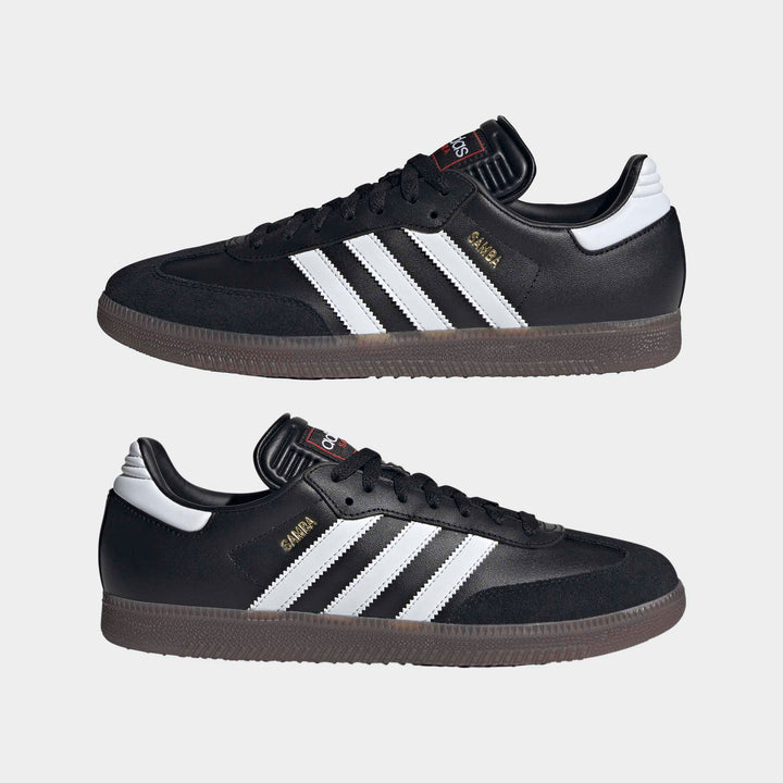 Adidas Unisex Samba Core Black Cloud White Vivid Red IH6000 - Orleans Shoe Co.