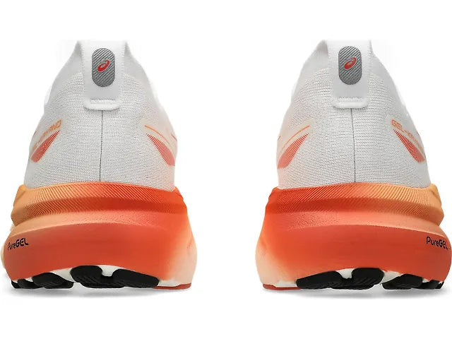 Asics Women's Gel Kayano 31 White Faded Orange - Orleans Shoe Co.