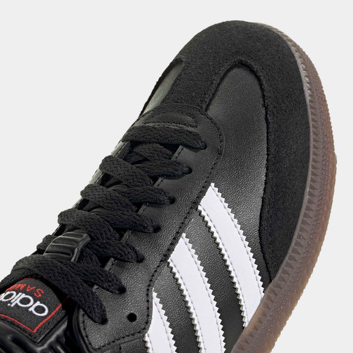 Adidas Unisex Samba Core Black Cloud White Vivid Red IH6000 - Orleans Shoe Co.