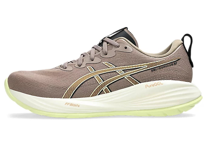 Asics Men's Gel Cumulus 27 Taupe Grey Black - Orleans Shoe Co.