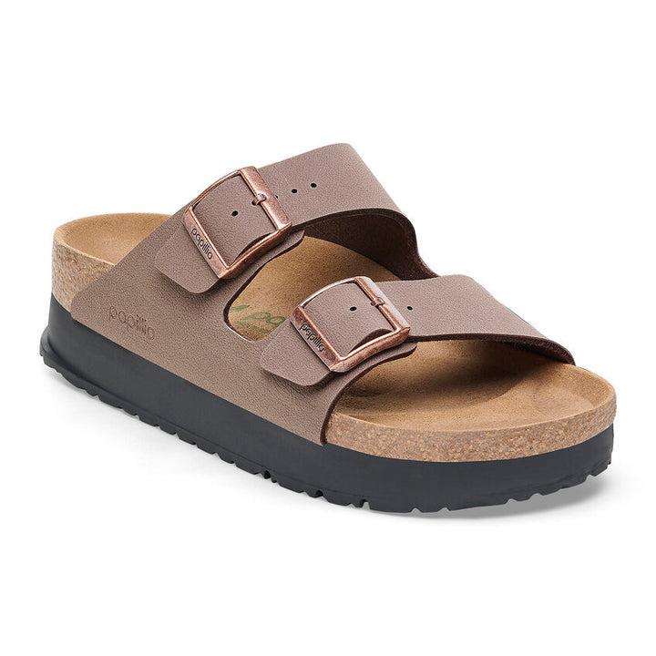 Birkenstock Women's Arizona PAP Flex Platform Mocca - Orleans Shoe Co.