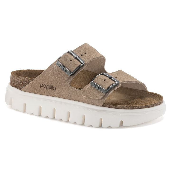 Birkenstock Women's Arizona Pap Chunky Warm Sand 1024950 - Orleans Shoe Co.