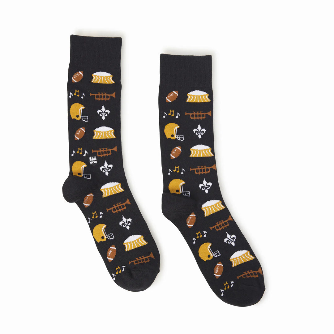 Bonfolk N.O. Football Socks - Orleans Shoe Co.