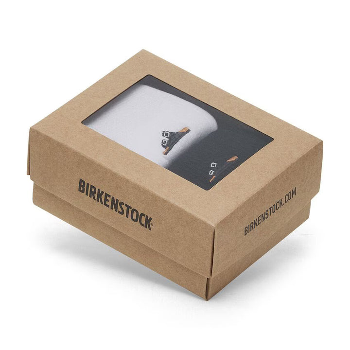 Birkenstock Unisex Cotton Rib Socks Multi Pack White Black - Orleans Shoe Co.