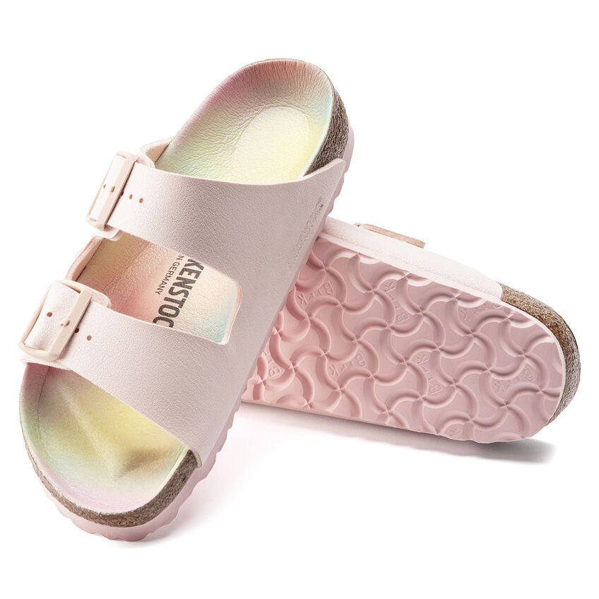 Birkenstock Women's Arizona Light Rose Vegan - Orleans Shoe Co.