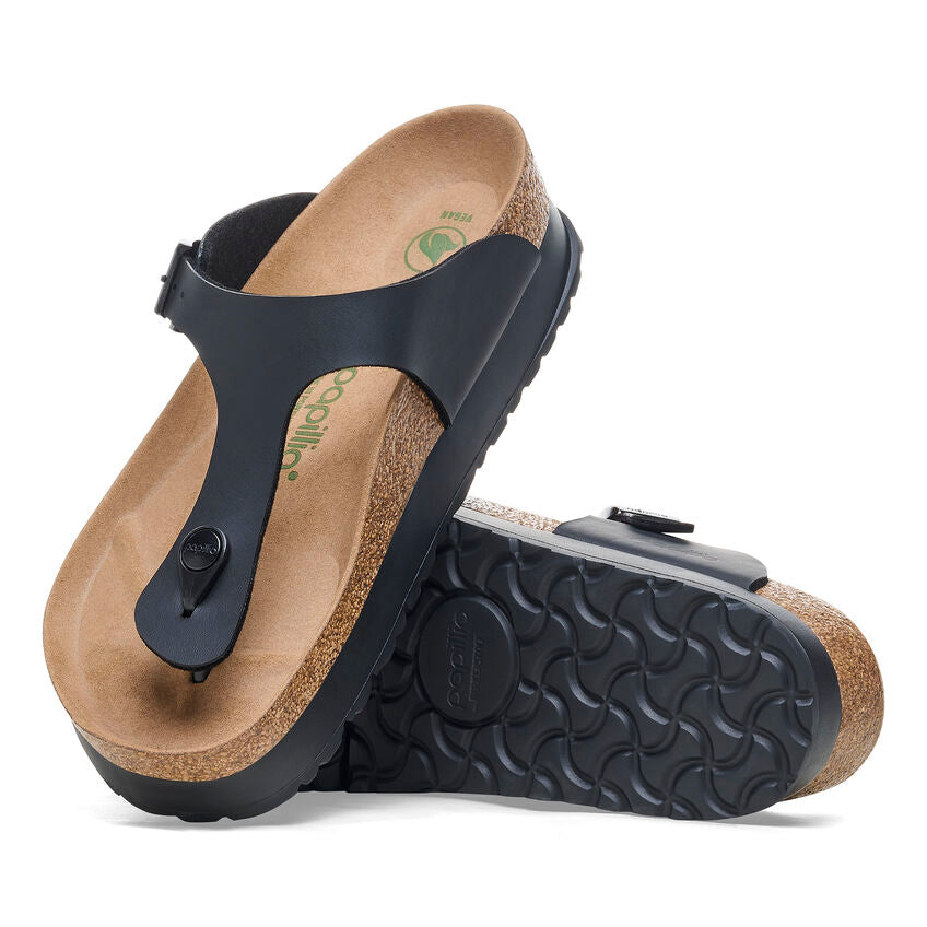 Birkenstock Women’s Gizeh Pap Flex Platform Black - Orleans Shoe Co.