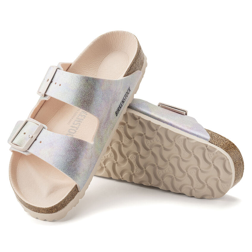 Birkenstock Women's Arizona Iridescent Light Rose - Orleans Shoe Co.