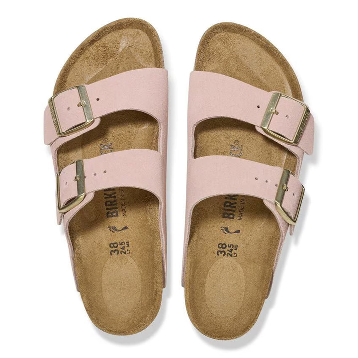 Birkenstock Women's Arizona Light Rose Hard Footbed 1026170 - Orleans Shoe Co.