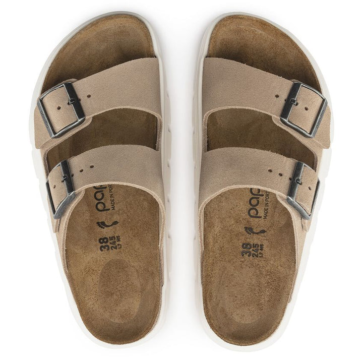 Birkenstock Women's Arizona Pap Chunky Warm Sand 1024950 - Orleans Shoe Co.