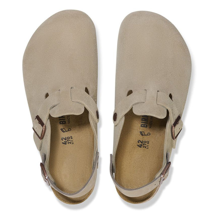 Birkenstock Tokio II Suede Taupe - Orleans Shoe Co.