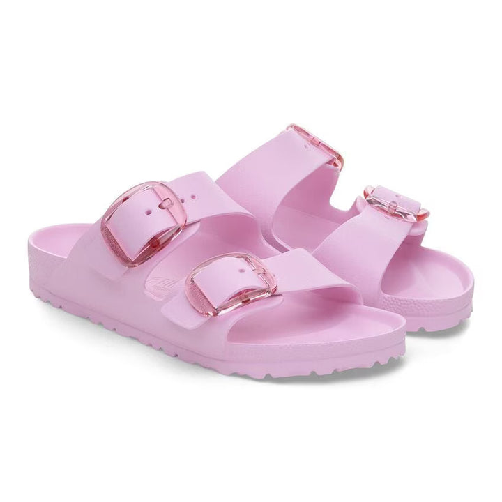 Birkenstock Women's Arizona Big Buckle Eva Fondant Pink - Orleans Shoe Co.