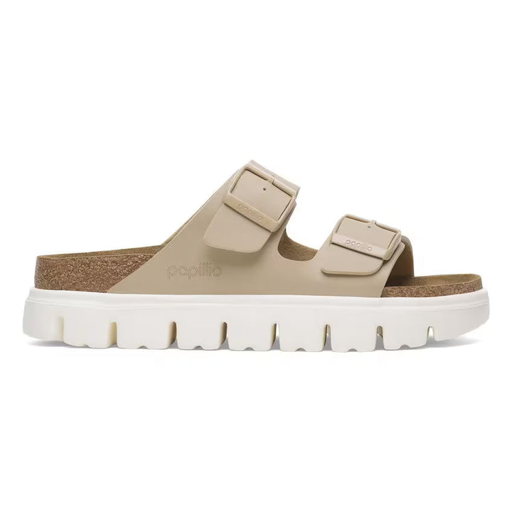 Birkenstock Women's Arizona Pap Chunky Birko Flor Sandcastle 1029094 - Orleans Shoe Co.