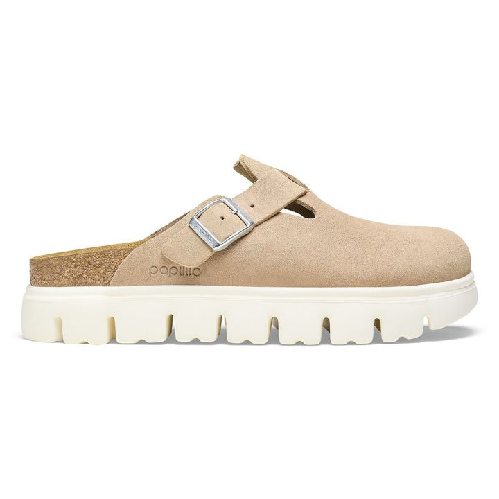 Birkenstock Women's Boston Pap Chunky Warm Sand 1026176 - Orleans Shoe Co.