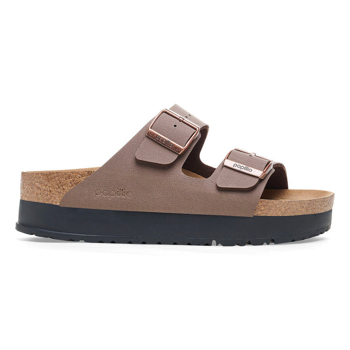 Birkenstock Women's Arizona PAP Flex Platform Mocca - Orleans Shoe Co.