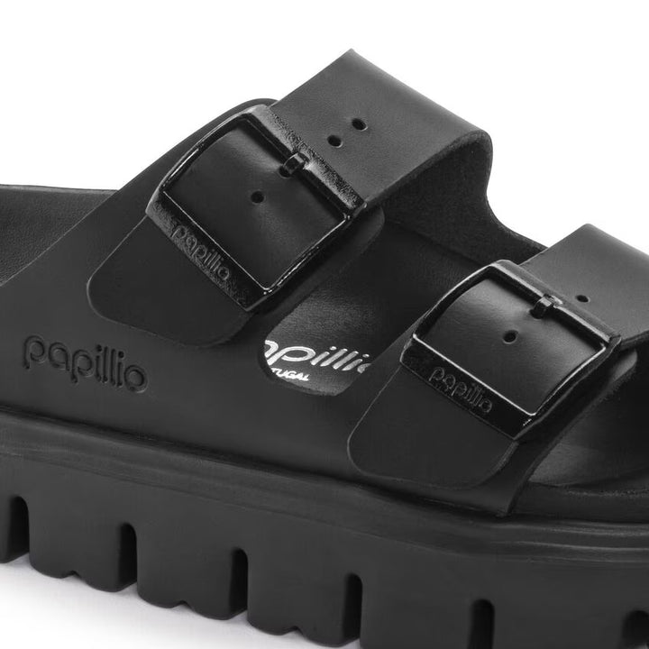 Birkenstock Arizona Pap Chunky Black 1024565 - Orleans Shoe Co.