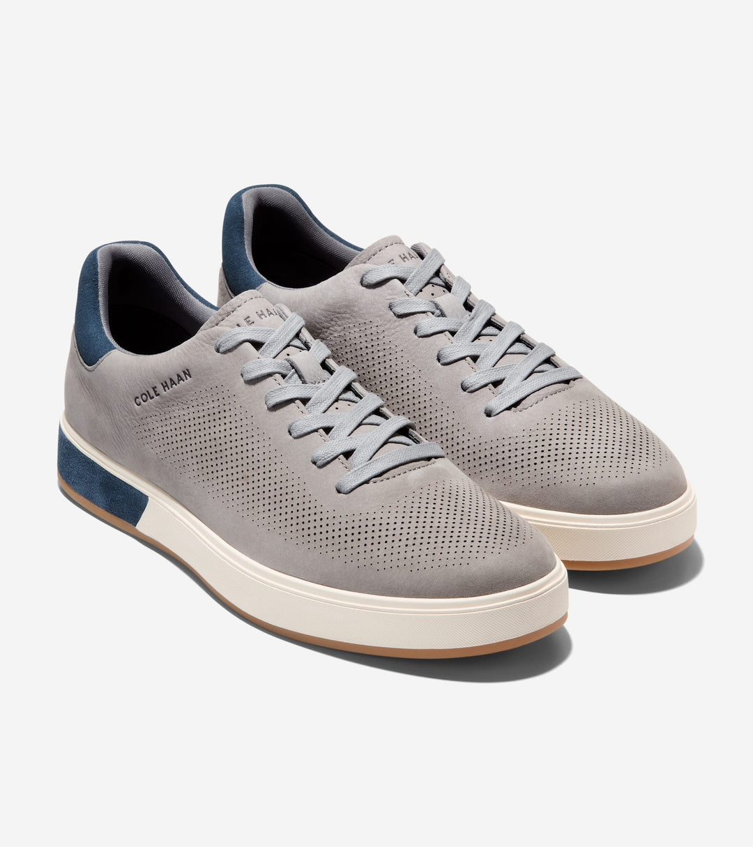 Cole Haan Men's GrandPro Anglelace Sneakers Sea Stone Big Dipper Ivory C39796 - Orleans Shoe Co.