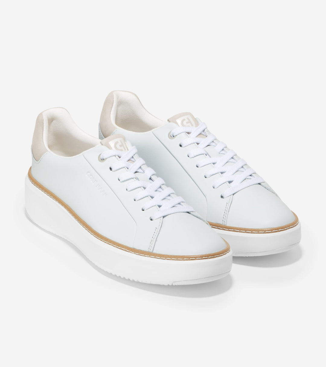 Cole Haan Women's Grandpro Topspin Sneaker White Dove W24775 - Orleans Shoe Co.