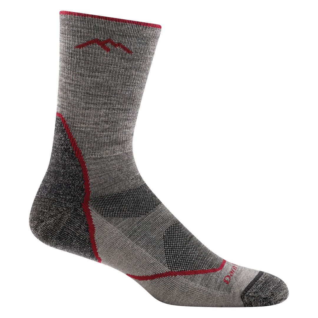 Darn Tough Vermont Men’s Hiker Micro Crew Lightweight Hiking Sock Taupe - Orleans Shoe Co.