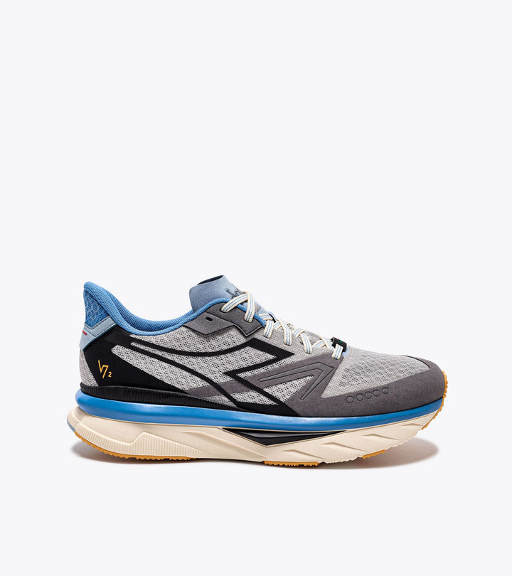 Diadora Men’s Atomo V7000-2 Silver Black Pacific - Orleans Shoe Co.