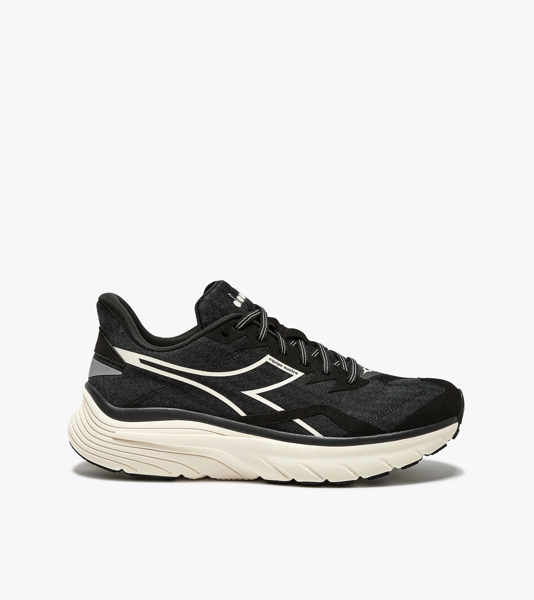 Diadora Men’s Equipe Nucleo Black Whisper White - Orleans Shoe Co.