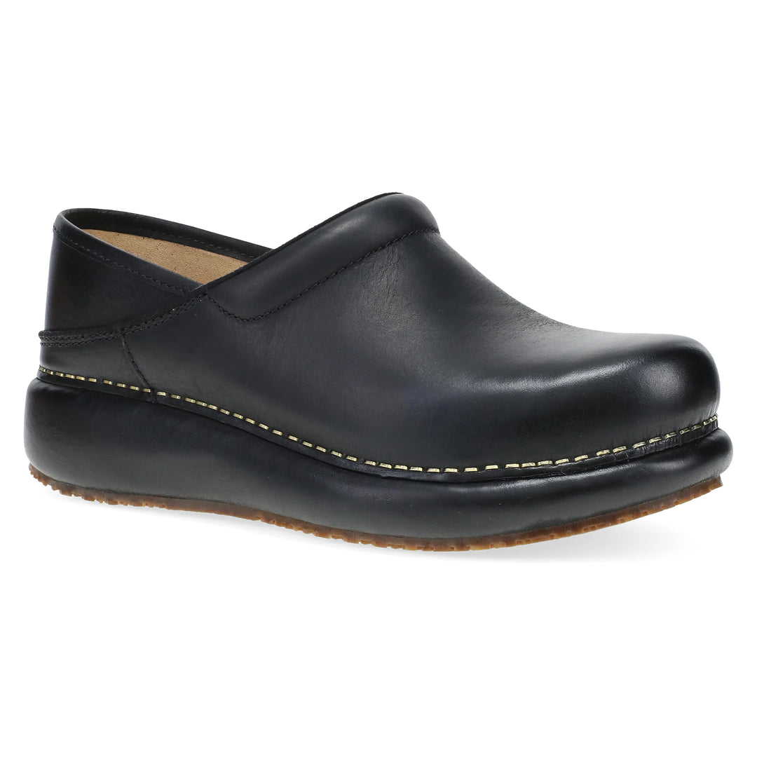 Dankso Women's Platform Pro Burnished Nubuck Black - Orleans Shoe Co.