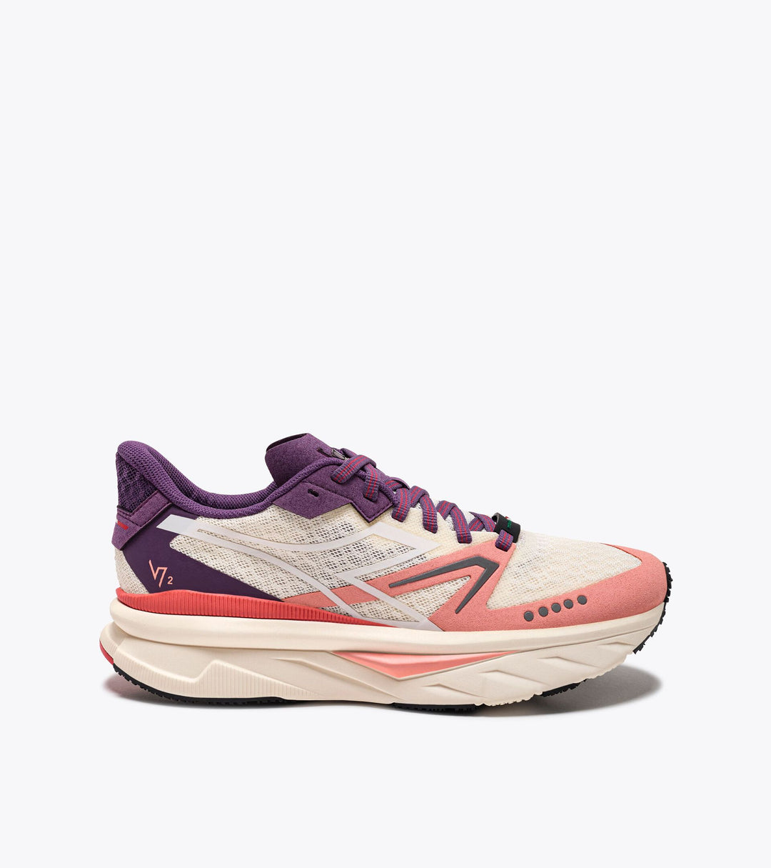 Diadora Women's Atomo v7000 Whisper White Peach Amber - Orleans Shoe Co.