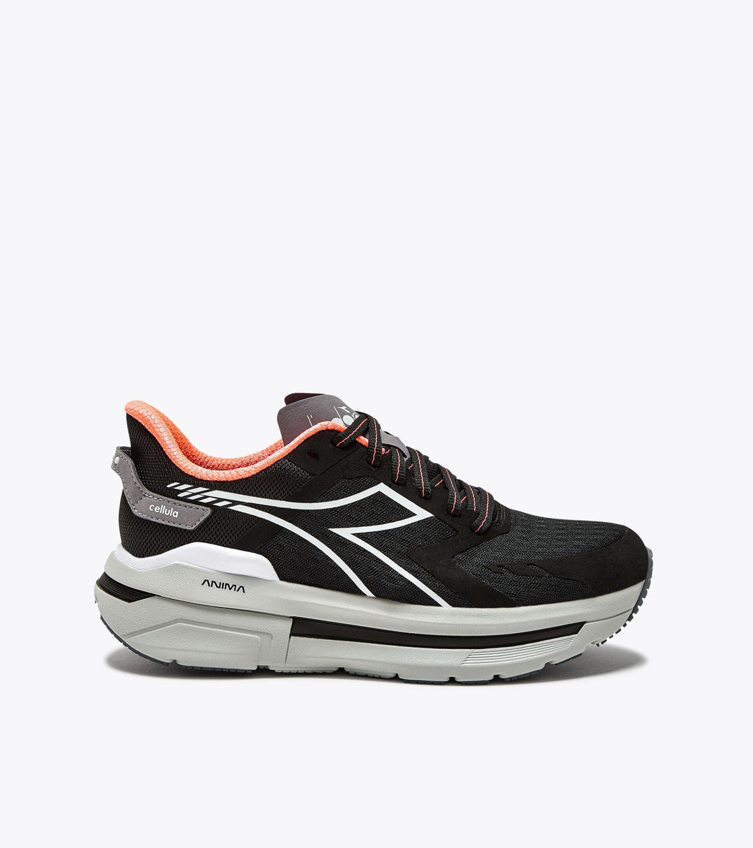 Diadora Women’s Cellula Black Silver - Orleans Shoe Co.