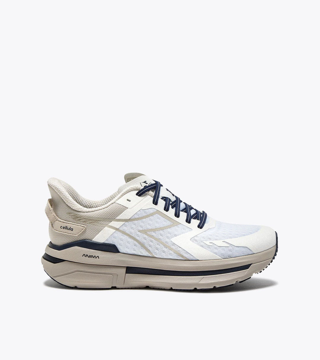 Diadora Men's Cellula White Whisper White Chateau Gray - Orleans Shoe Co.