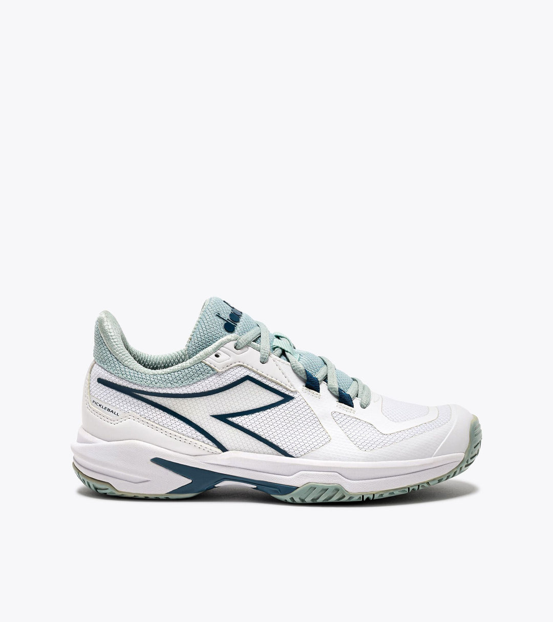 Diadora Women's Trofeo 2 AG Pickleball White Legion Blue - Orleans Shoe Co.