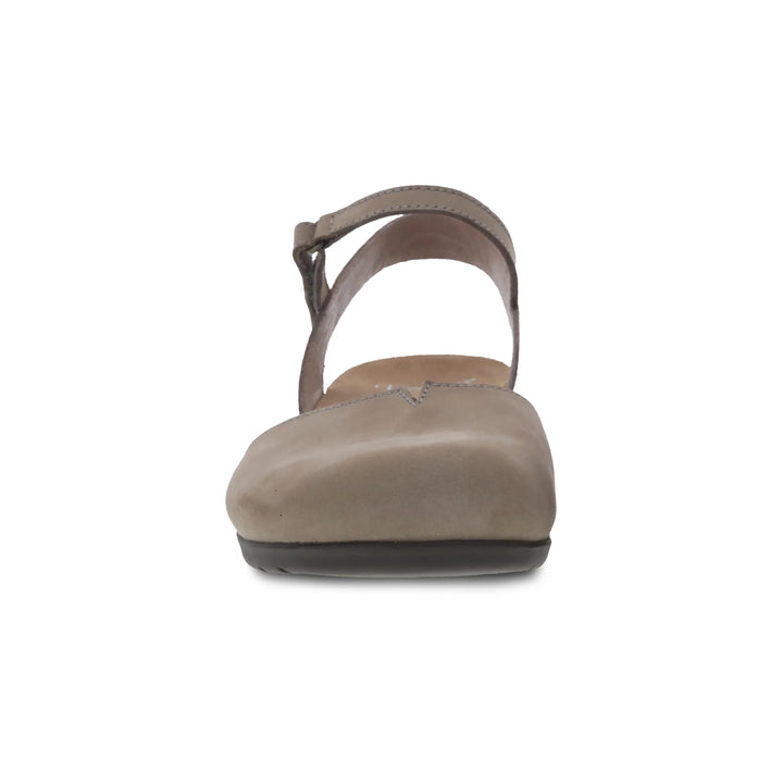 Dansko Women’s Rowan Milled Nubuck Taupe - Orleans Shoe Co.