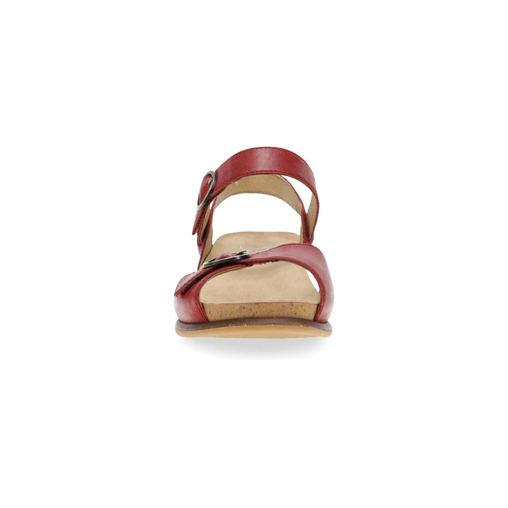 Dansko Women's Candace Burnished Nappa Red - Orleans Shoe Co.