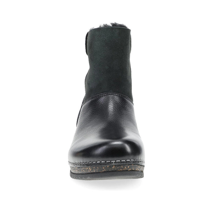 Dansko Women's McKenzie Waxy Milled Black - Orleans Shoe Co.