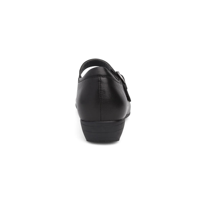 Dansko Women's Fawna Black Leather - Orleans Shoe Co.