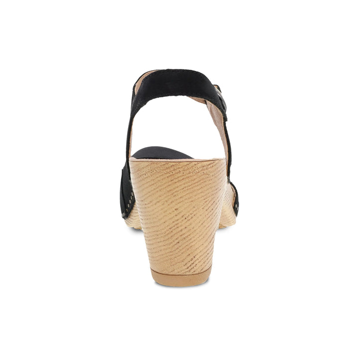 Dansko Women’s Taytum Milled Nubuck Black - Orleans Shoe Co.