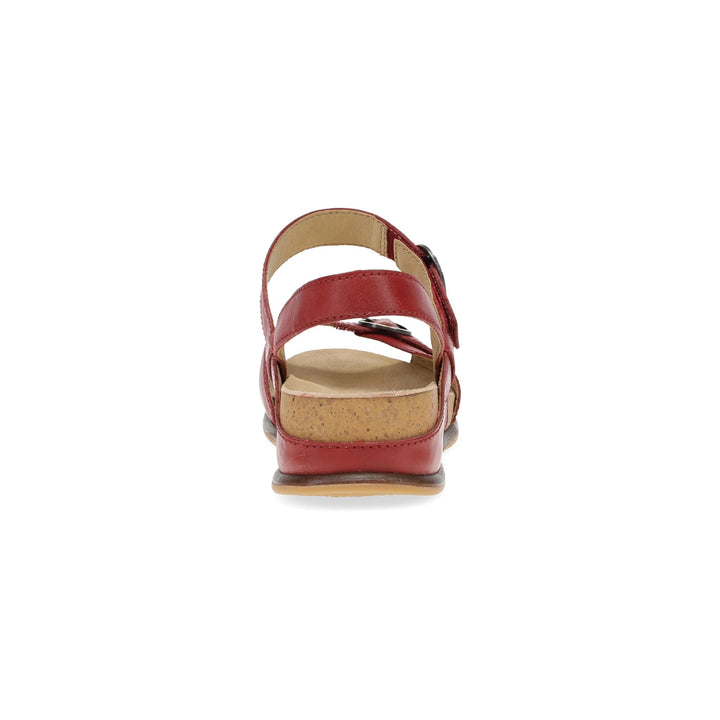 Dansko Women's Candace Burnished Nappa Red - Orleans Shoe Co.