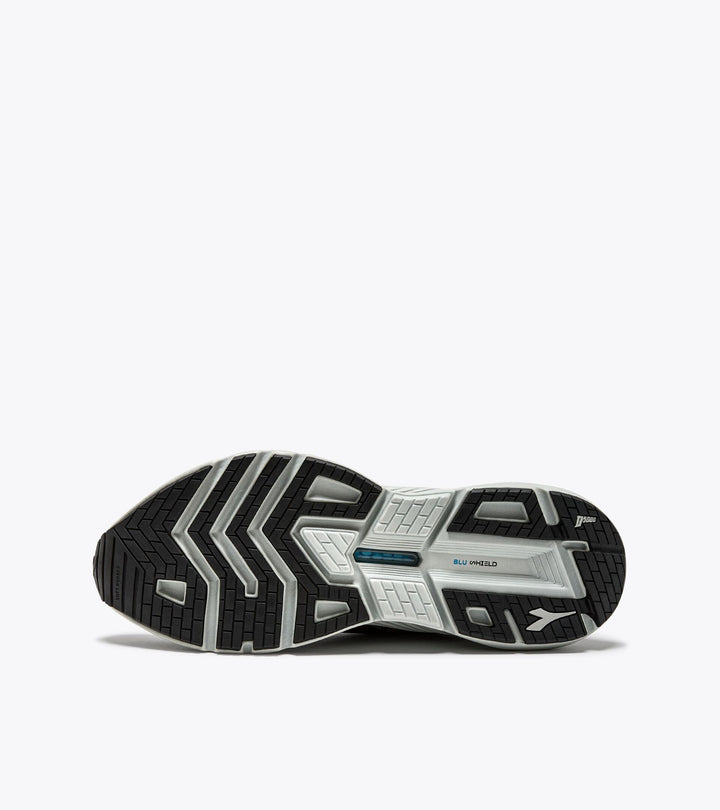 Diadora Men's Mythos Blushield Volo 4 HIP Black Silver - Orleans Shoe Co.