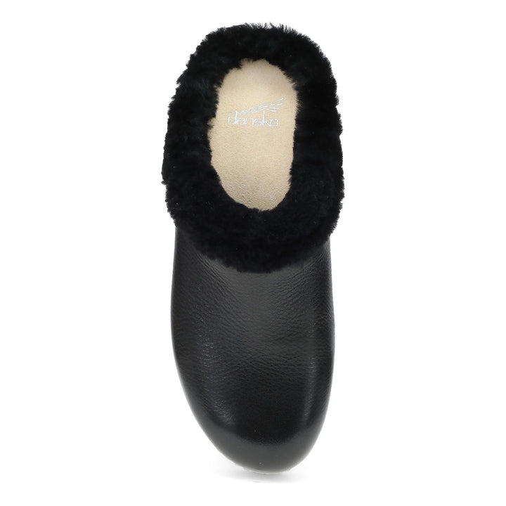 Dansko Women's Magda Waxy Milled Black - Orleans Shoe Co.