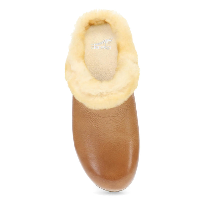 Dansko Women's Magda Waxy Milled Tan - Orleans Shoe Co.