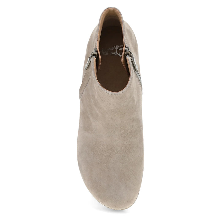 Dansko Women's Lizanne Milled Nubuck Taupe - Orleans Shoe Co.
