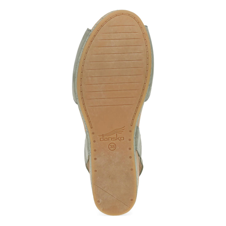 Dansko Women's Stella Milled Nubuck Sage - Orleans Shoe Co.