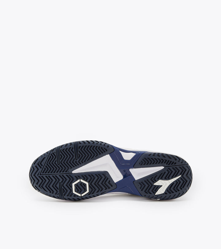 Diadora Men’s Trofeo 2 AG PKL White Surf The Web Blue Corsair - Orleans Shoe Co.