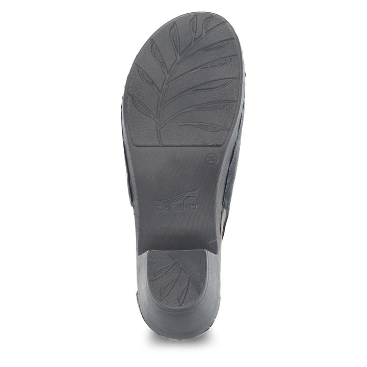 Dansko Women’s Sassy Milled Burnished Black - Orleans Shoe Co.