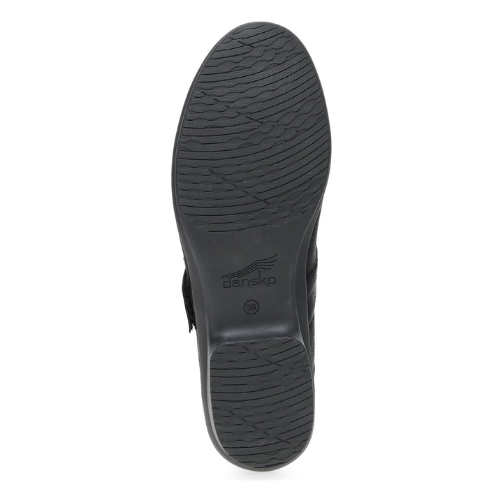 Dansko Women's Collette Burnished Nubuck Black - Orleans Shoe Co.