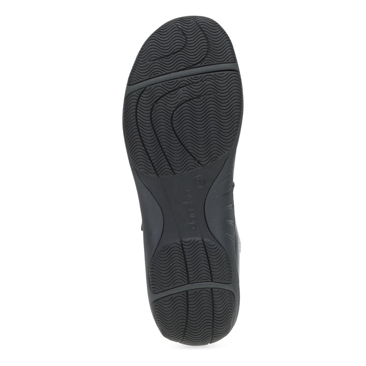 Dansko Women's Stacy Waxy Burnished Black - Orleans Shoe Co.