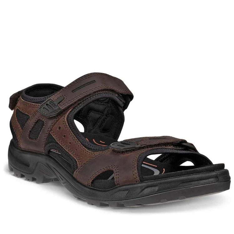 Ecco Men's Offroad Yucatan Sandal Mocha 06956458290 - Orleans Shoe Co.