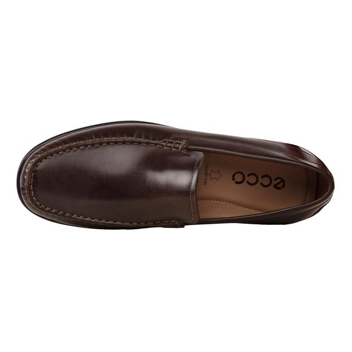 Ecco Men’s Classic Moc 2.0 Slip On Coffee 57099401072 - Orleans Shoe Co.