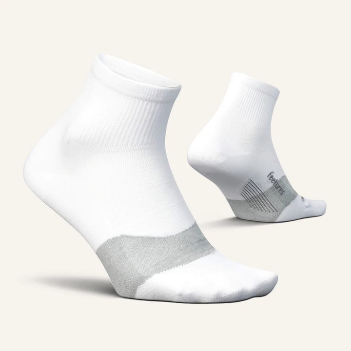 Feetures Elite Ultra Light Quarter White - Orleans Shoe Co.