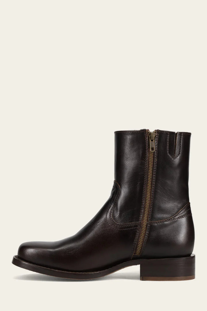 Frye Men's Campus Inside Zip Bourbon - Orleans Shoe Co.