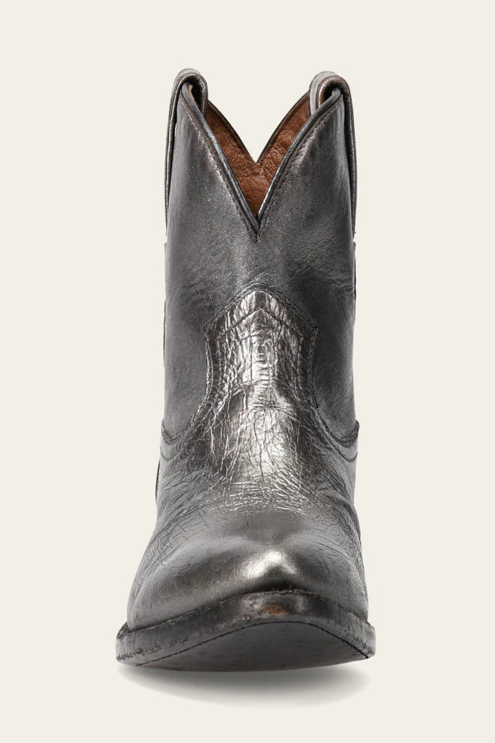 Frye Billy Short Cowboy Boot Dark Pewter - Orleans Shoe Co.