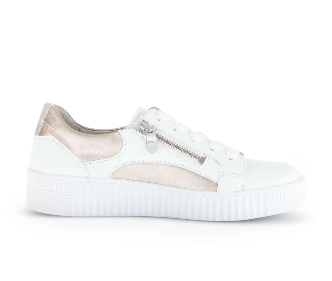 Gabor Women's 63.330.21 Weiss Silber Puder - Orleans Shoe Co.